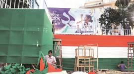 martyrs day rally, martyrs day rally kolkata, west bengal martyrs day rally, martyrs day rally west bengal, tmc, trinamool congress, west bengal bjp, india news, Indian Express