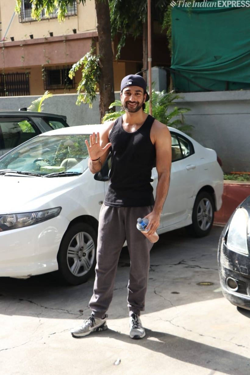 Meezaan Jaaferi at gym
