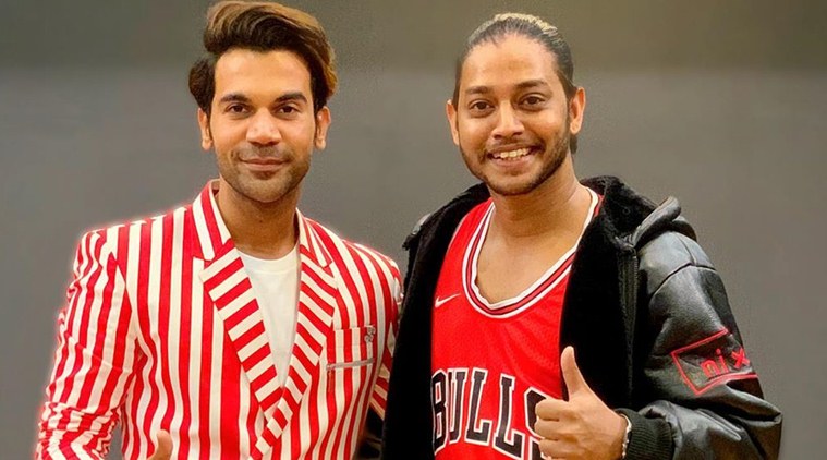 Melvin Louis with Rajkummar Rao