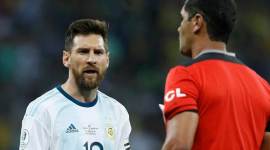 VAS, video assistant refereeargentina vs brazil copa america 2019, argentina vs brazil copa america, lionel messi, messi, Juan Foyth, CONMEBOL