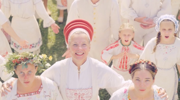 Midsommar cast sat in silence after watching film for first time ...