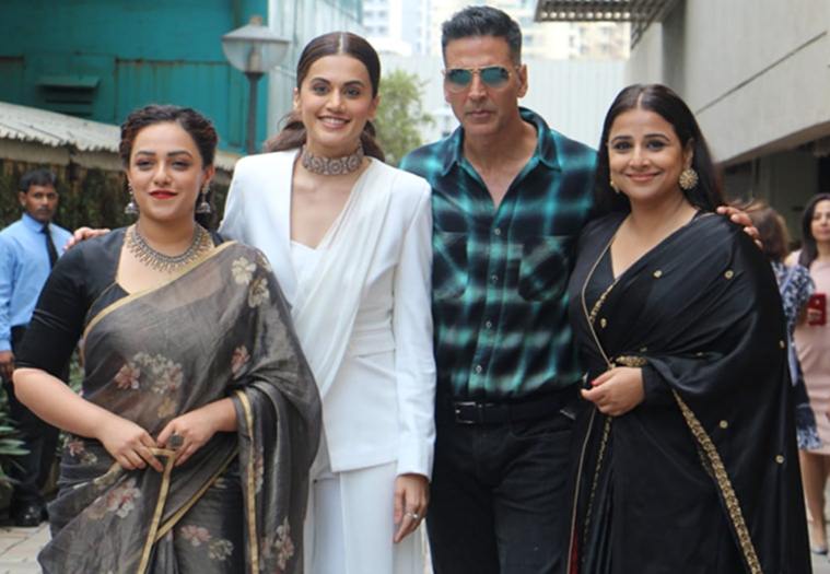 vidya balan, mission mangal, vidya balan mission mangal, mission mangal trailer launch