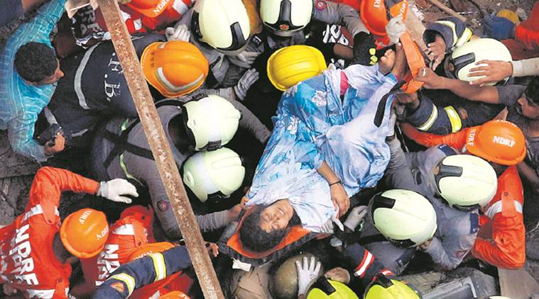 Ten die in Mumbai building collapse, 3-year-old survives in his grandmother’s arms