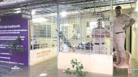 Mumbai, Mumbai news, Mumbai rains, Mumbai monsoon, Mumbai police station flood, rainwater enters police stationsflood in police stations, Mumbai police stations under water, Mumbai police stations under water viral, Mumbai police stations under water in social media, Indian express news,