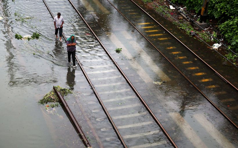 Pune rains, central railway tracks damaged