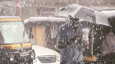 mumbai rain, rain in mumbai, mumbai monsoon, waterlogging mumbai, mumbai waterlogging, santacruz, yellow alert mumbai, imd rain forecast mumbai, maharashtra news, indian express news