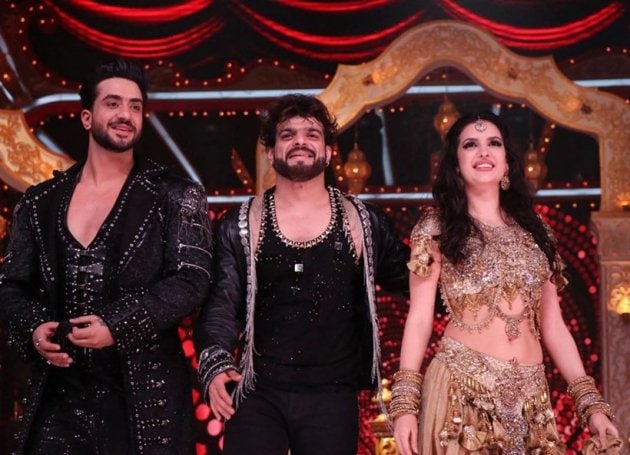 Nach Baliye contestant Aly Goni and Natasha Stankovic