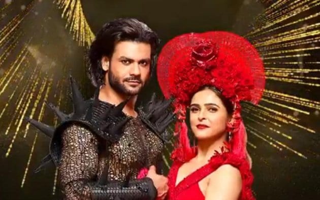 Madhurima Tuli and Vishal Aditya Singh on Nach Baliye 9