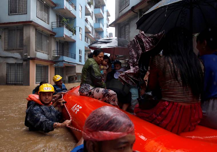 Nepal, Nepal floods, Nepal rains, Nepal weather, Nepal floods death toll, Nepal monoon, Nepal landslides