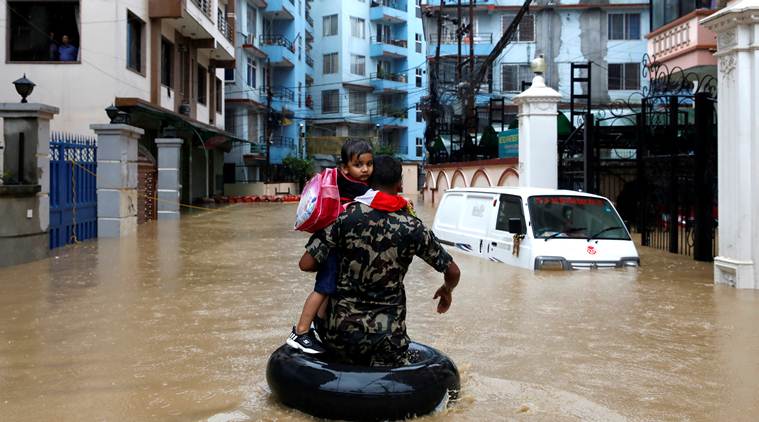 Nepal, Nepal floods, Nepal rains, Nepal weather, Nepal floods death toll, Nepal monoon, Nepal landslides