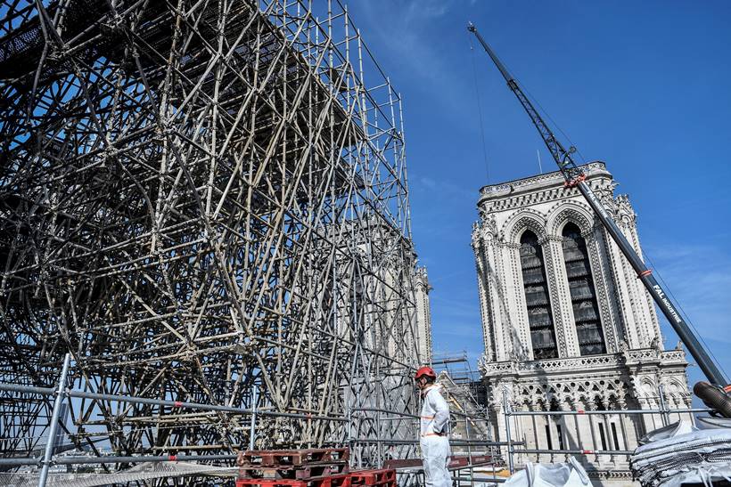 Notre dame, rebuilding notre dame, notre dame paris fire, notre dame cathedral fire, notre dame pics, world news, indian express