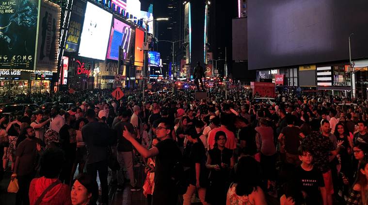 New York, New york news, New York US, US New York, New York power, New York power outage, NYC power, NYC power cut, NYC news, Manhattan power, US power failure, indian express ,world news