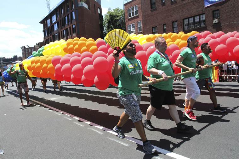 NYC pride parade is one of largest in movement's history