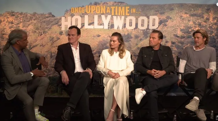 Once Upon a Time in Hollywood cast interview