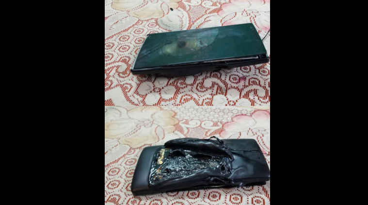 oneplus, oneplus one, oneplus one fire, oneplus fire, oneplus one caught fire, oneplus fire incident, oneplus one fire at night