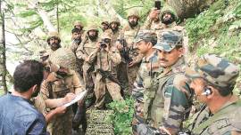 Indian Army, Jammu Kashmir, Pakistan occupied Kashmir, PoK, Gilgit, Pakistan Armyu, India Pakistan relations, ceasefire violation, cross border intrusion, Line of Control, gurez valley, Aabid Sheikh 