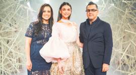 india couture week, india couture week delhi, pankaj and nidhi, fashion designers, pankaj and nidhi, aditi rao hydari, bridal wear, fashion, nift delhi, lifestyle news, indian express news