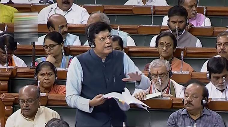 railway minister, piyush goyal, sonia gandhi, parliament today, rae bareli coach factory, railway privatisation, railway corporatisation, railway printing press, kanimozhi, india news, indian express