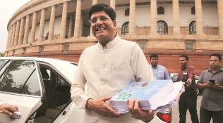 indian newspaper society, INS, piyush goyal, railway minister piyush goyal, union minister piyush goyal, india news, Indian Express