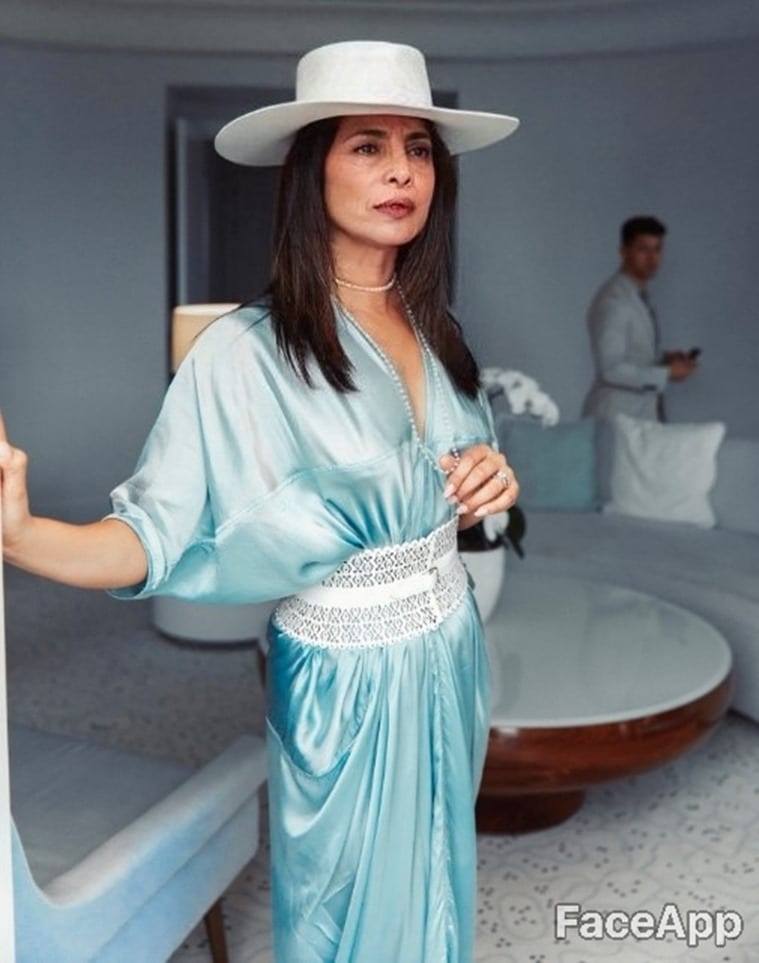 Priyanka Chopra FaceApp