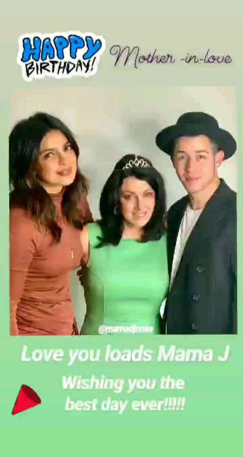 priyanka chopra mother in law birthday