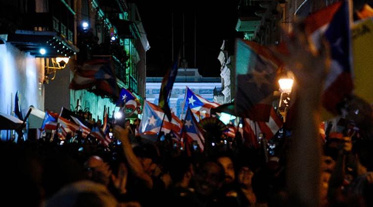 Euphoria in Puerto Rico as mass protests force governor to resign