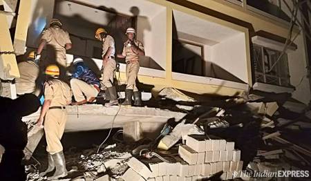 Pulkeshi-Nagar-building-collapse-Bengaluru-Bangalore