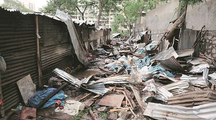 Pune wall collapse, Shrikant Gabale, research on causes behind wall collapse, encroachment of natural streams, lack of rules of retaining walls, city news, indian express
