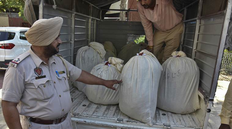 Punjab: Biggest ever haul puts spotlight on 'new' drug route, modus operandi | Chandigarh News, The Indian Express