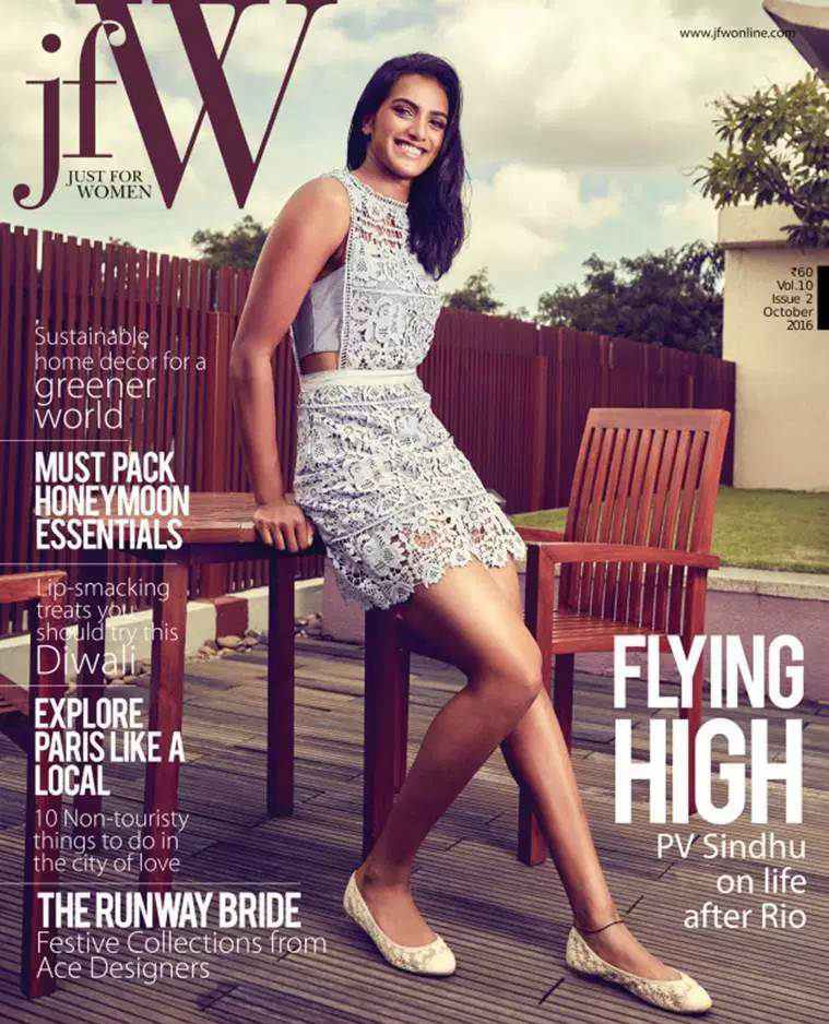P V Sindhu, P V Sindhu magazine cover, P V Sindhu style, P V Sindhu rank