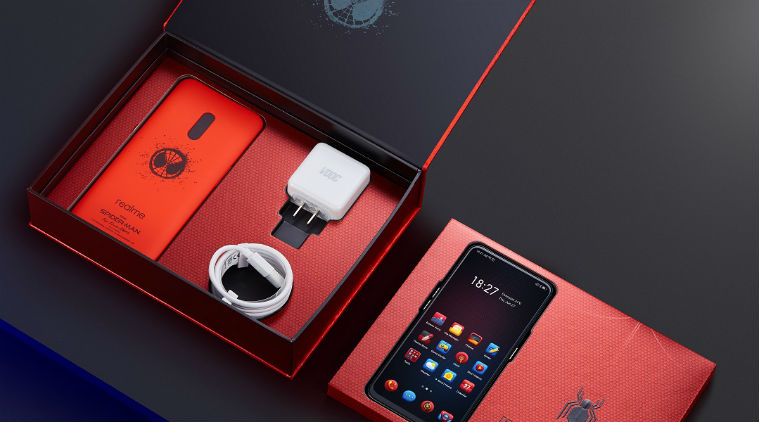 realme x, realme x spiderman edition, realme x spider man far from home, spider man far from home, spider man, realme x spider man edition india, realme x launch, realme x specifications, realme x price, realme x india price