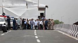 delhi rtr flyover, rtr flyover delhi, south delhi gurgaon, RTR flyover, RTR flyover inauguration, RTR flyover opens today, Rao Tula Ram Marg, Rao Tula Ram Marg flyover, arvind kejriwal, south delhi to igi airport, delhi news