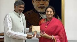 Kailash Satyarthi, Smriti Irani, Women and Child Development minister, Satyarthi meets Irani, india news