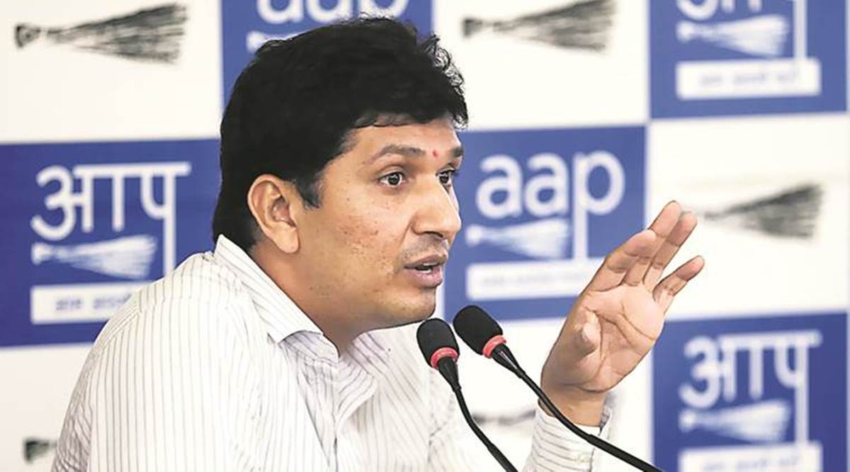AAP accuses MCD of not cleaning drains | Delhi News