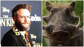 seth rogen on voicing pumbaa