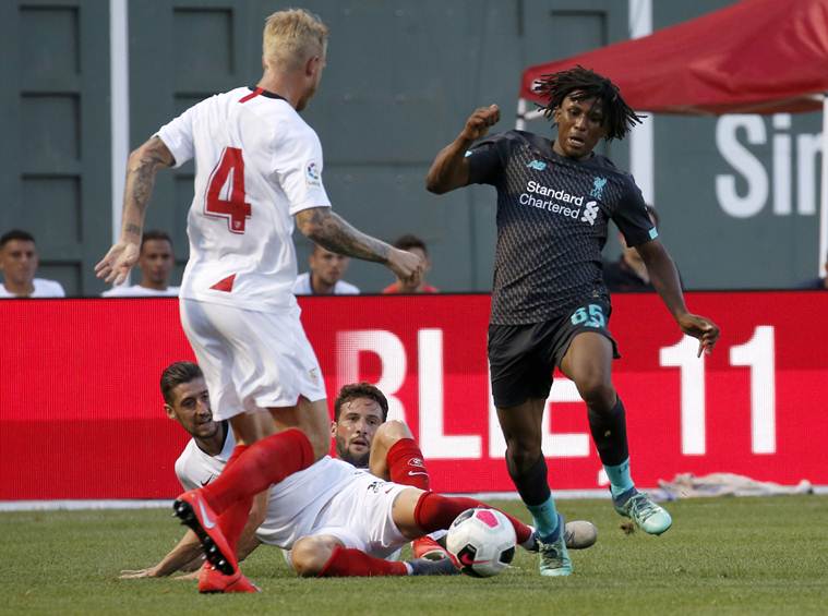 Sevilla beat Liverpool 2-1 in Fenway Park friendly