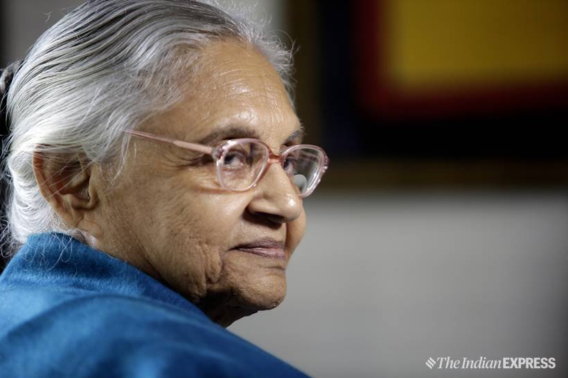 sheila dikshit, sheila dikshit latest news, sheila dikshit news, sheila dikshit death news, sheila dikshit death, sheila dikshit delhi cm, delhi cm sheila dikshit, sheila dikshit age, sheila dikshit news, indian express news