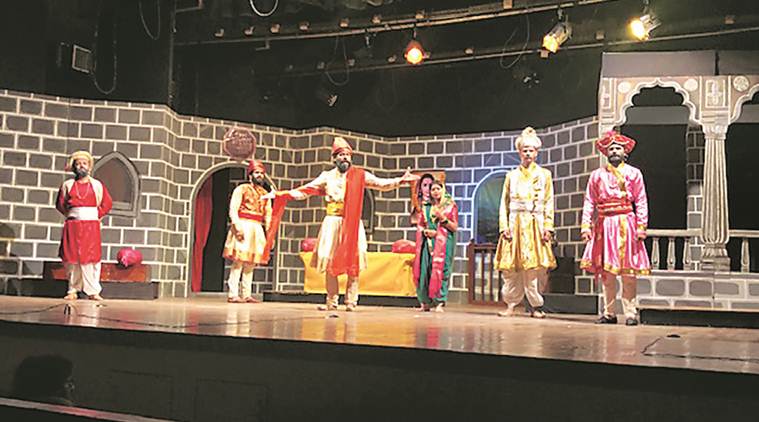 abhijeet choudhary, theatre director abhijeet choudhary, abhijeet choudhary theatre director, play on chhatrapati shivaji, pune theatre, pune theatre director, art and culture, Indian Express