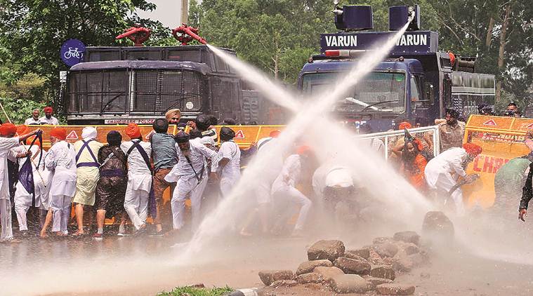 Sikh bodies protest against closure report in Bargari firing incident