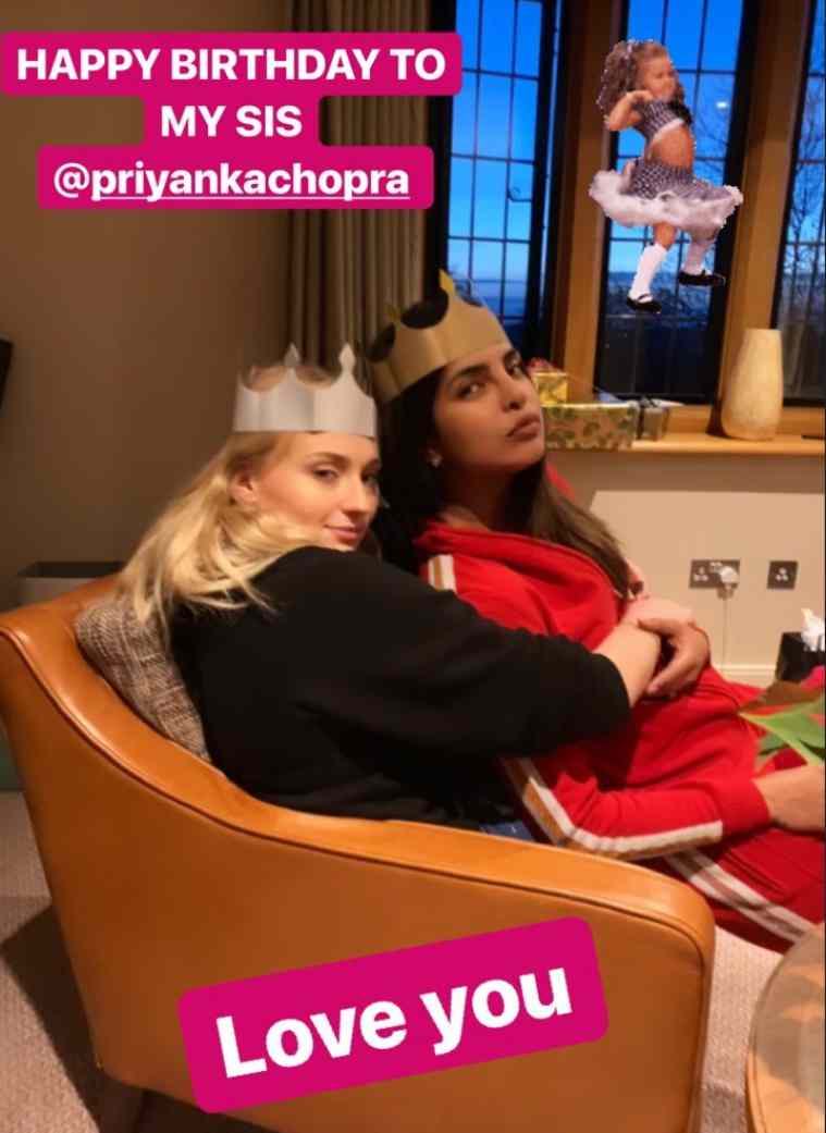 sophie turner wish priyanka chopra