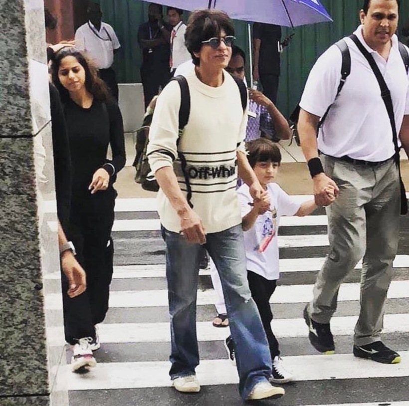 srk, suhana, abram