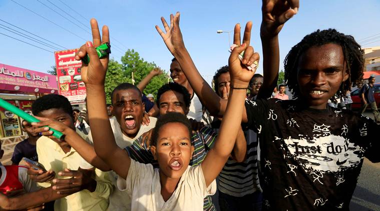 Sudan, Sudan latest news, Sudan deal, Sudan celebrations, Sudan revolution, African union, Omar al Bashir, World news, Indian Express