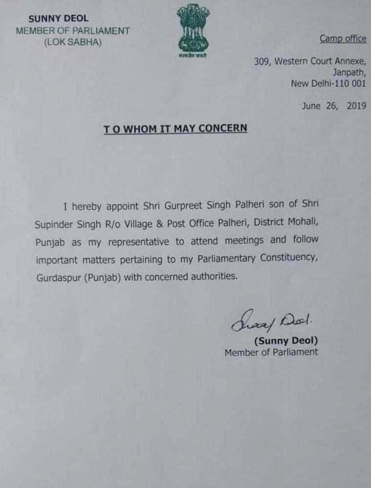 sunny deol, sunny deol gurdaspur, gurdaspur mp, gurdaspur, punjab news