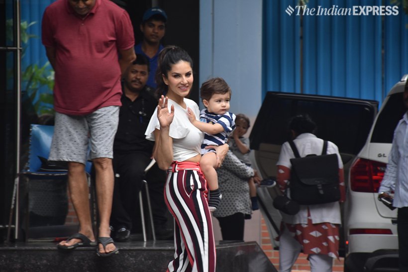 sunny leone family pics