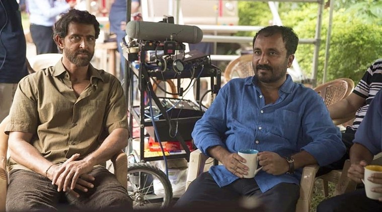 anand kumar and hrithik roshan super 30 stills