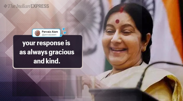 Sushma Swaraj, sushma swaraj twitter, Sheila Dixit, twitter reactions, BJP, BJP twitter, sushma swaraj tweets, trending, indian express, indian express news