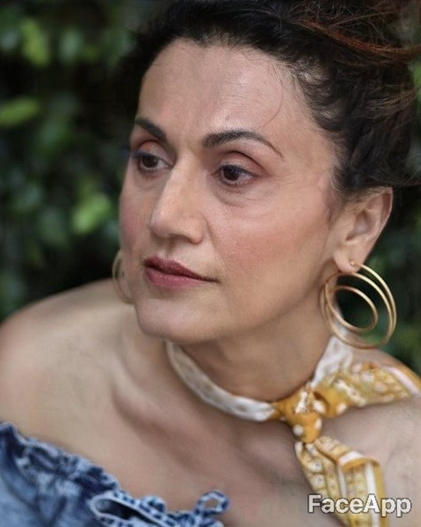 Taapsee Pannu FaceApp