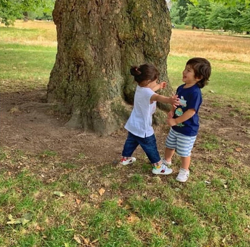 Taimur and Inaaya