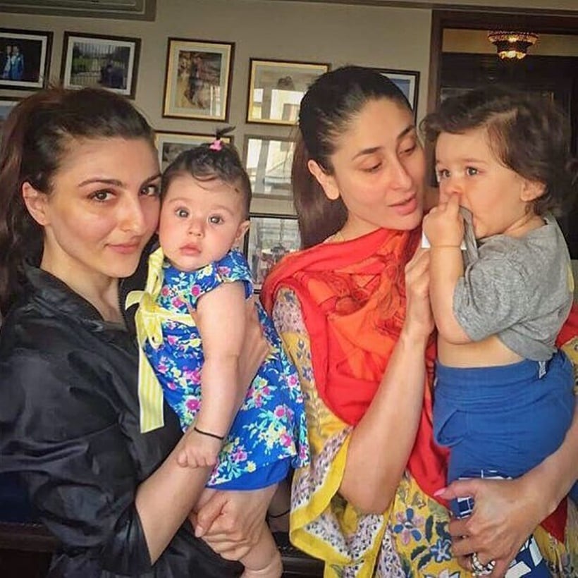 Taimur and Inaaya old photo