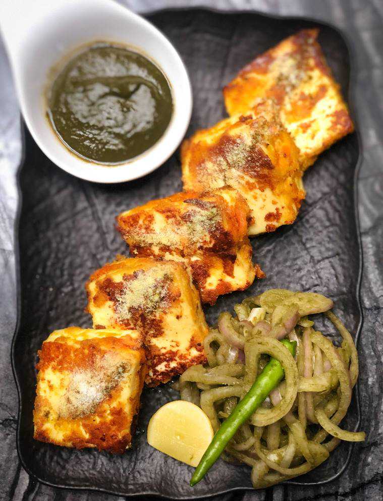 tawa paneer, tawa paneer recipe, paneer recipe, easy recipe, indian express